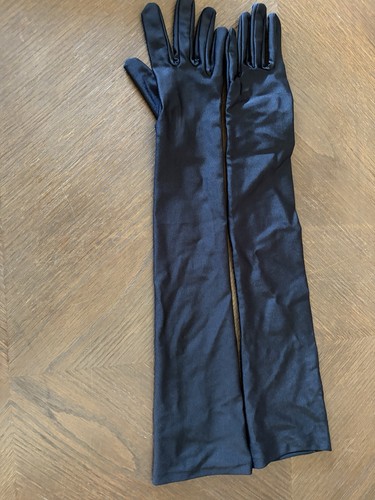Lange handschuhe schwarz - lange,