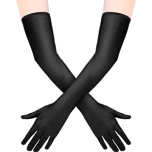 Lange satin handschuhe damen - handschuhe,