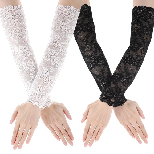 Paar spitzenhandschuhe - paar,