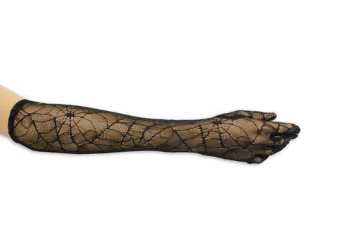 Spinnennetz handschuhe schwarz - handschuhe,