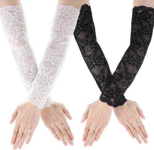 Paar spitzenhandschuhe - 2,