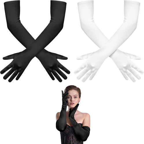 Handschuhe damen pcs lange - damen, 1/2