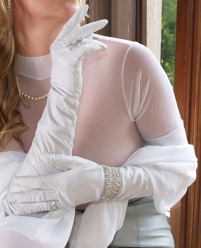 Lange lederhandschuhe damen - lange,