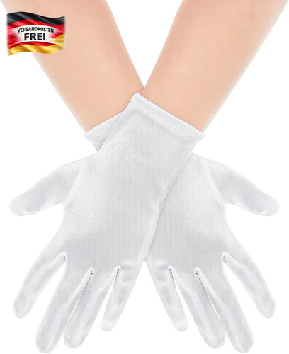 Damen satin handschuhe - damen,